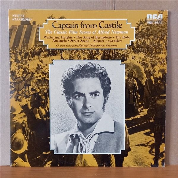 CAPTAIN FROM CASTILE / THE CLASSIC FILM SCORES OF ALFRED NEWMAN / CHARLES GERHARDT, NATIONAL PHILHARMONIC ORCHESTRA (1973) - LP 2.EL PLAK