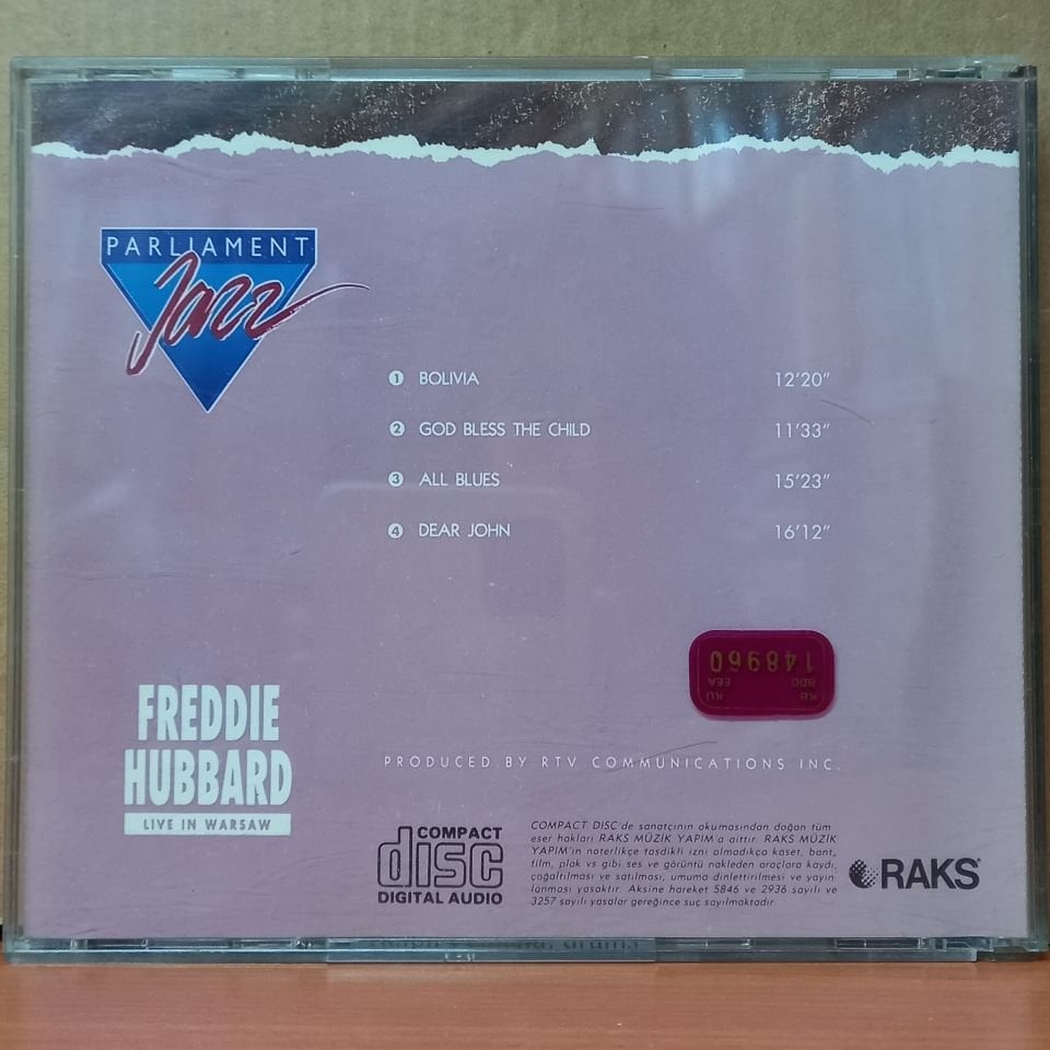 FREDDIE HUBBARD - LIVE IN WARSAW - CD 2.EL
