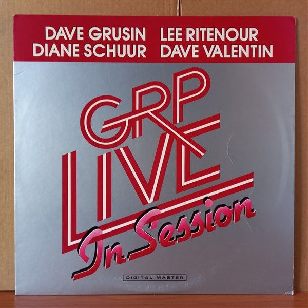 DAVE GRUSIN, LEE RITENOUR, DIANE SCHUUR, DAVE VALENTIN – GRP LIVE IN SESSION (1985) - LP 2.EL PLAK