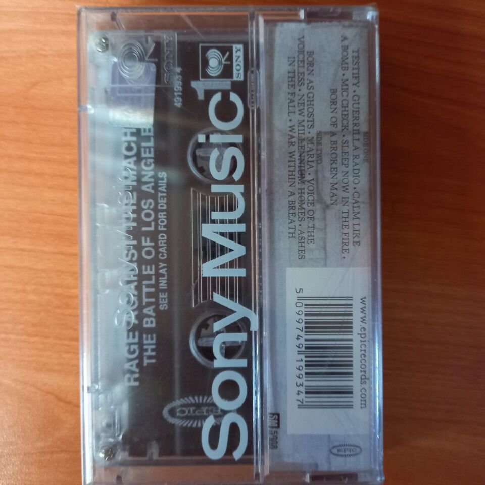 RAGE AGAINST THE MACHINE - THE BATTLE OF LOS ANGELES - KASET SIFIR