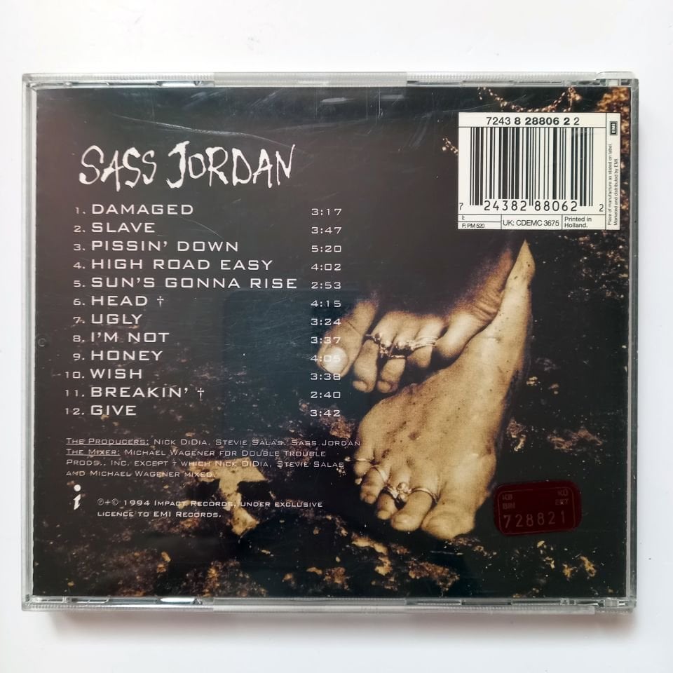 SASS JORDAN – RATS (2001) - CD 2.EL