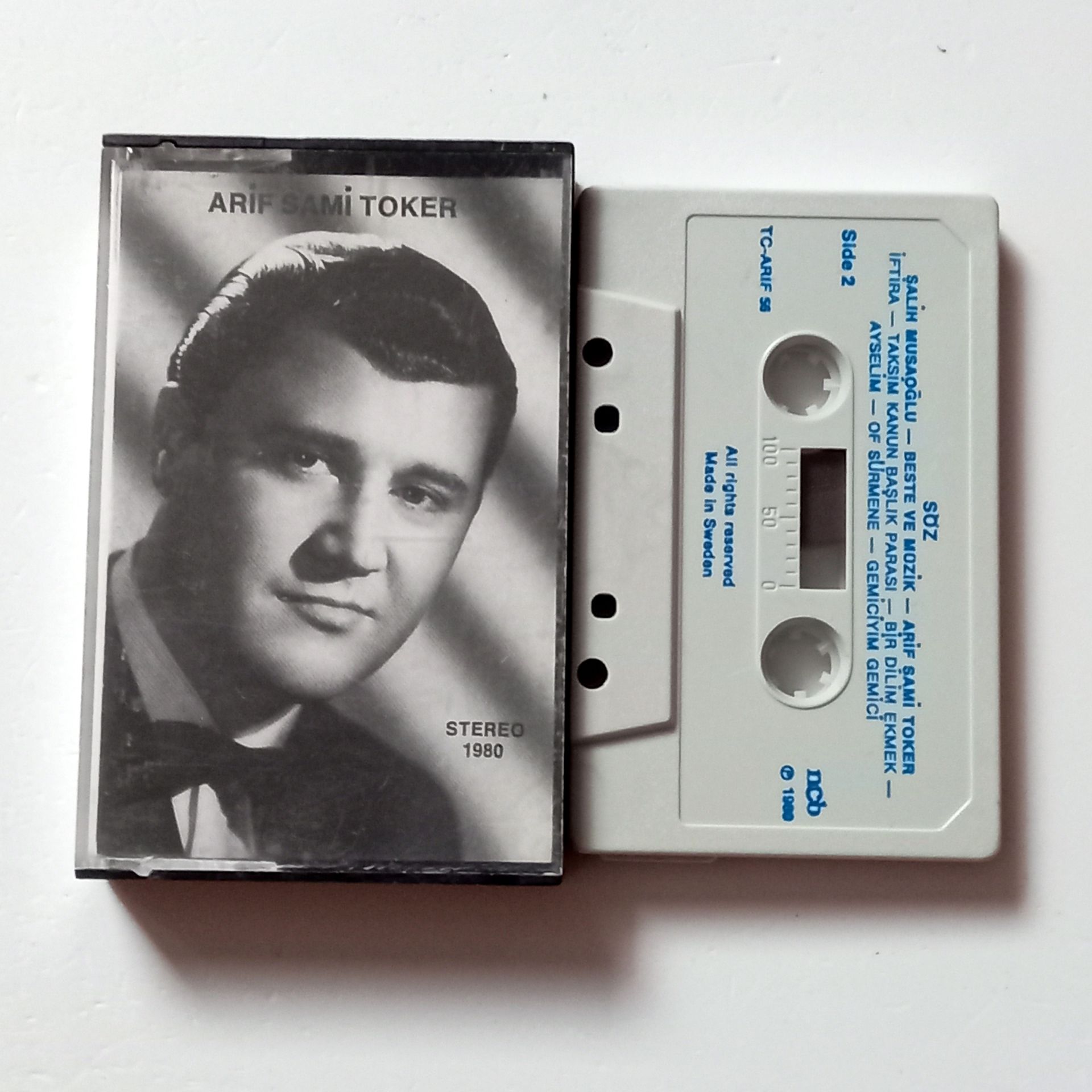 ARİF SAMİ TOKER (1980) - KASET MADE IN SWEDEN 2.EL