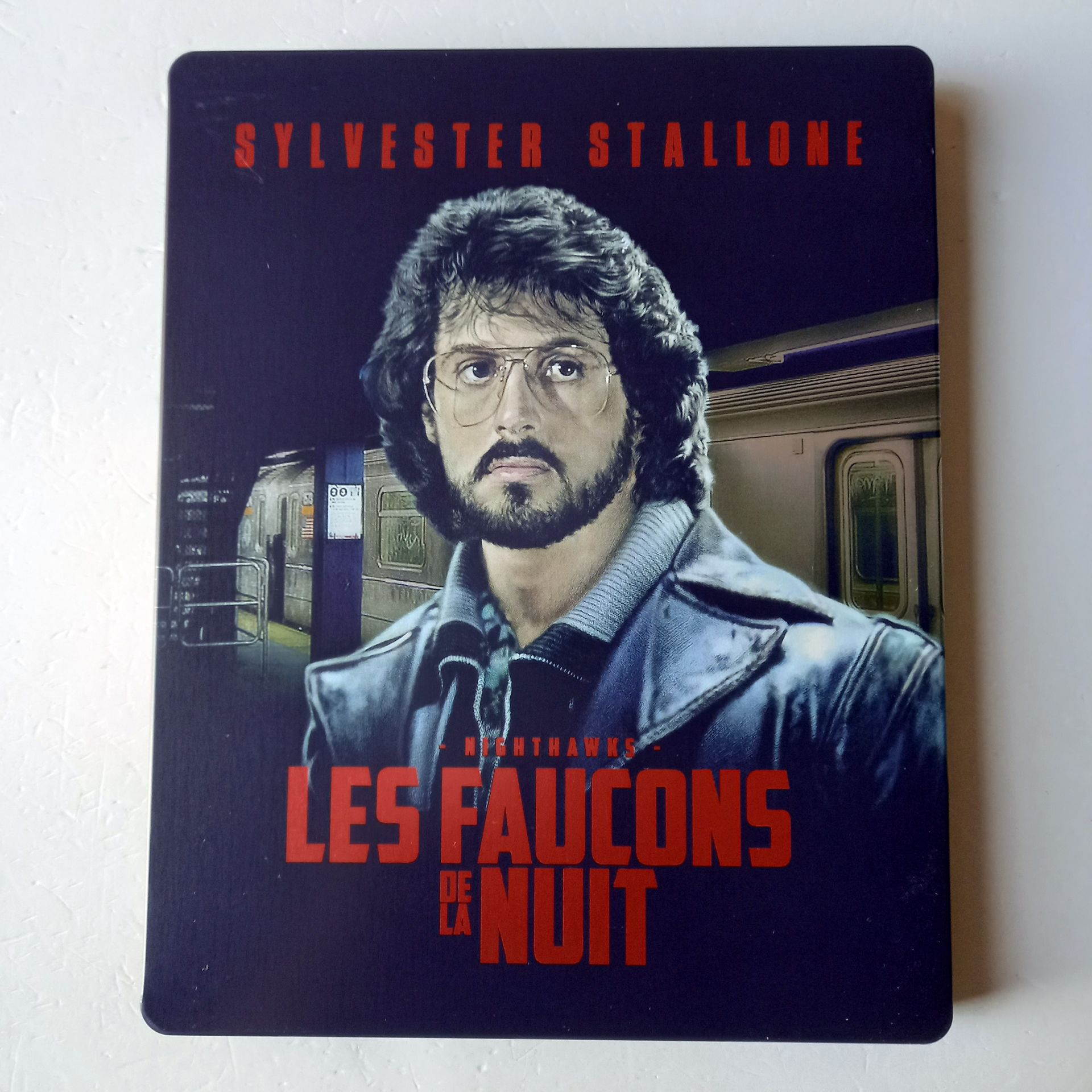 LES FAUCON DE LA NUIT / NIGHTHAWKS - SYLVESTER STALLONE, RUTGER HAUER - YÖN.: BRUCE MALMUTH & SYLVESTER STALLONE - BLU-RAY STEELBOOK METAL KUTU 2.EL TÜRKÇE ALTYAZI YOKTUR