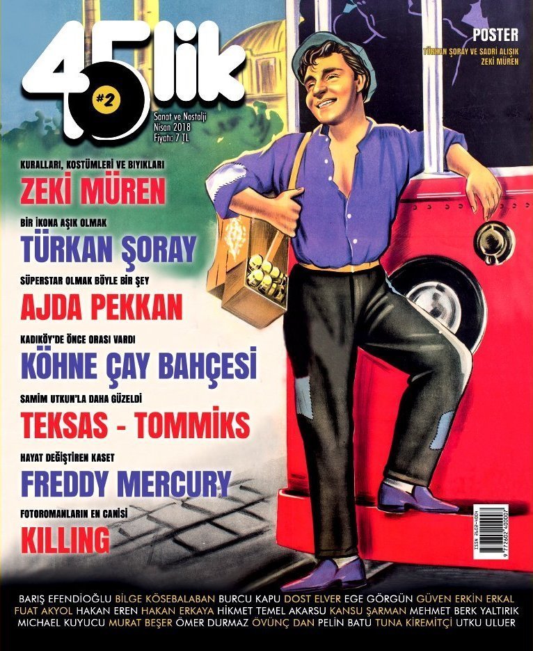45'LİK DERGİ  SANAT ve NOSTALJİ SAYI 2 (NİSAN 2018)