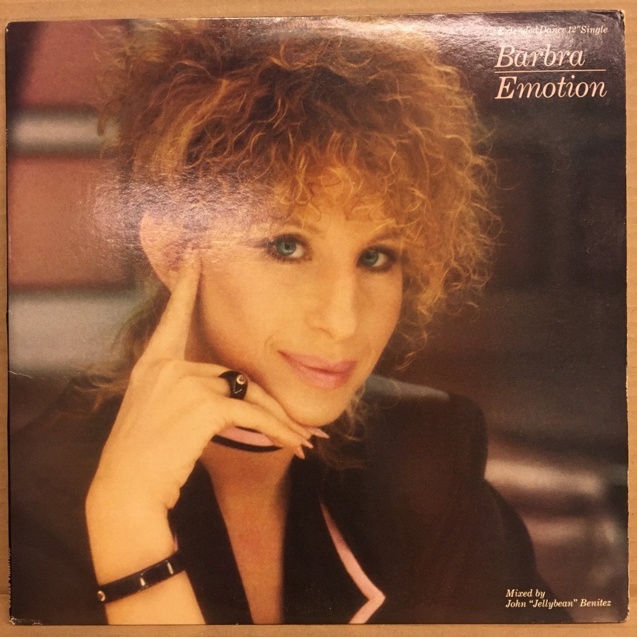 BARBRA STREISAND - EMOTION EXTENDED DANCE 12'' MAXI SINGLE 1985 2.EL PLAK