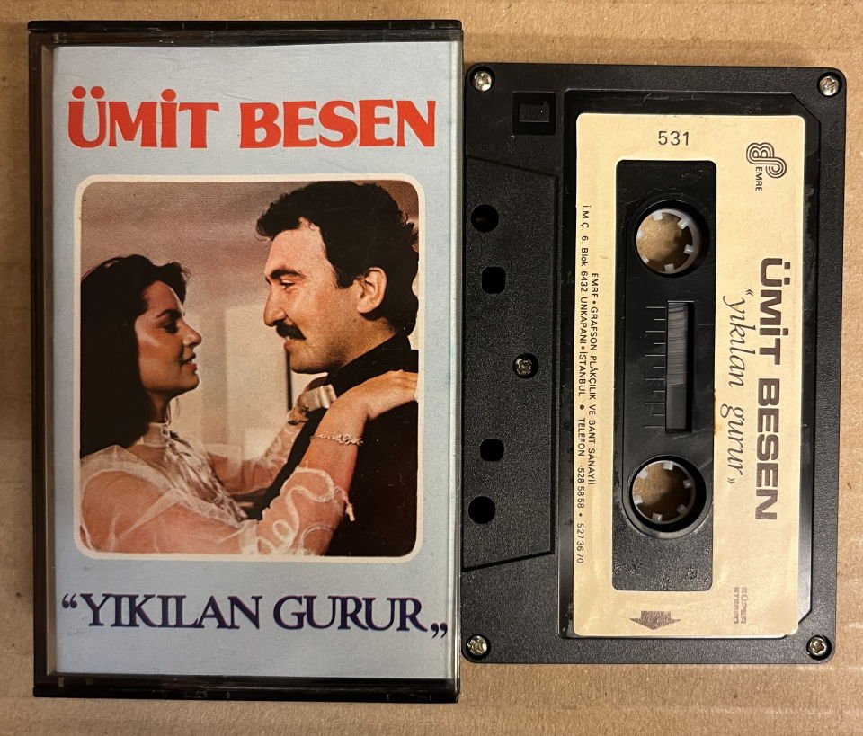 ÜMİT BESEN - YIKILAN GURUR (1985) - KASET 2.EL