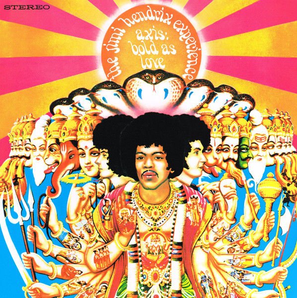 JIMI HENDRIX - AXIS: BOLD AS LOVE (1967) - LP 180GR 2015 REISSUE SIFIR PLAK