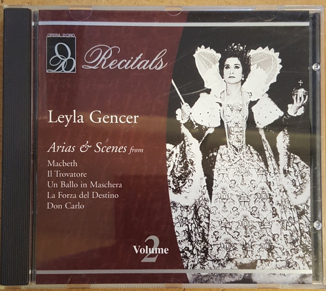 LEYLA GENCER ARIAS & SCENES VOL2 (2000) CD MADE IN USA 2.EL