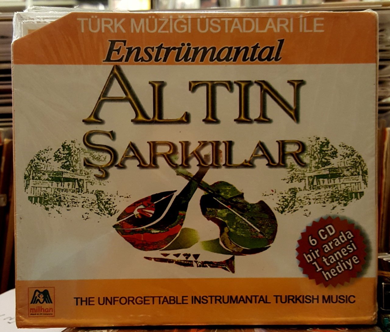 ENSTRUMANTEL ALTIN ŞARKILAR 6CD BOX TSM SIFIR