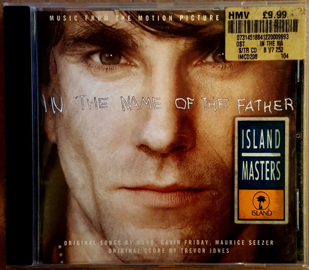IN THE NAME OF THE FATHER SOUNDTRACK (1994) CD TREVOR JONES 2.EL
