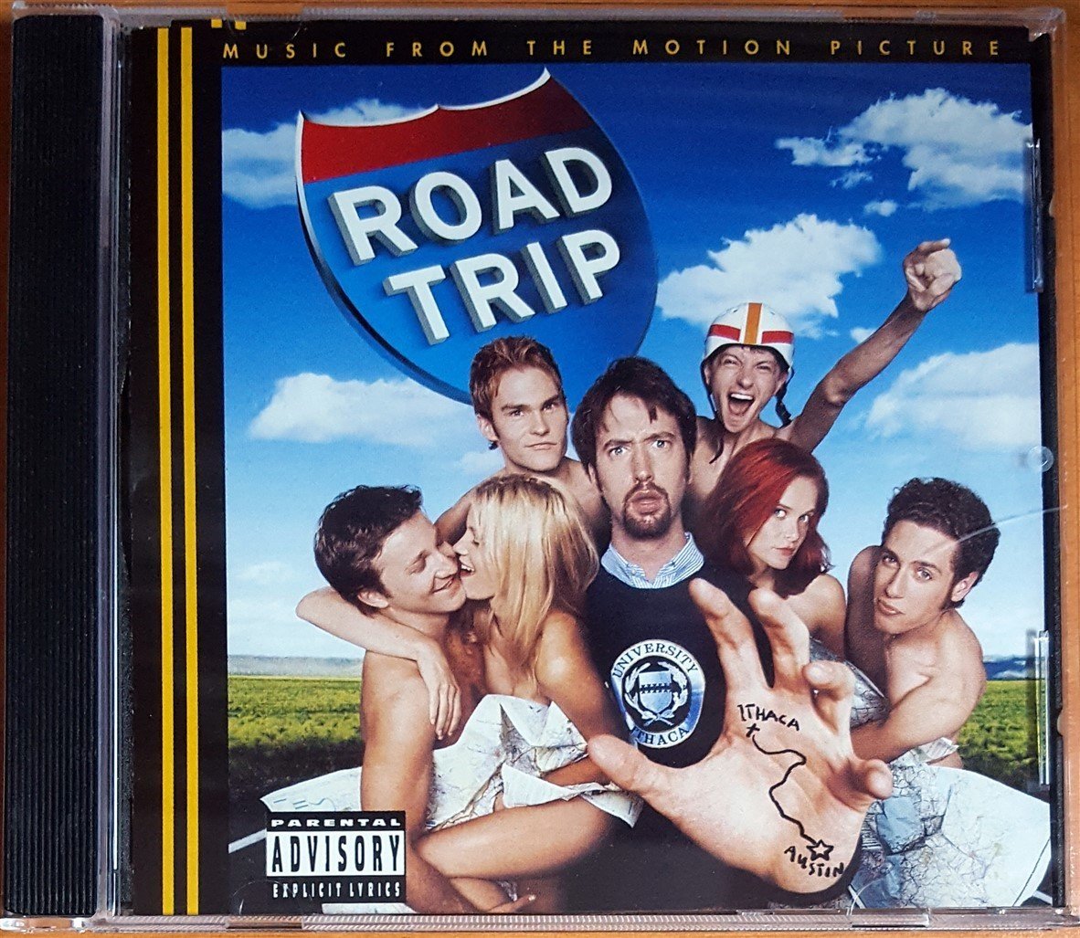 ROAD TRIP SOUNDTRACK / EELS, KID ROCK, TWISTED SISTER, WEEN, ASH (2000) DREAMWORKS CD 2.EL