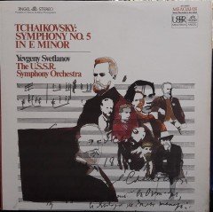 TCHAIKOVSKY: SYMPHONY NO.5, THE USSR SYMPHONY ORCHESTRA, YEVGENY SVETLANOV (1968) - 2.EL PLAK MELODIYA&ANGEL Мелодия