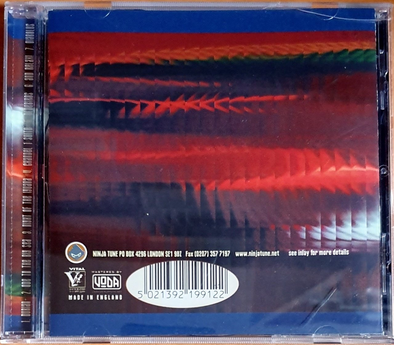 THE CINEMATIC ORCHESTRA - MOTION (1999) - CD NINJA TUNE 2.EL