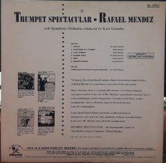 RAFAEL MENDEZ - TRUMPET SPECTACULAR - PLAK 2.EL