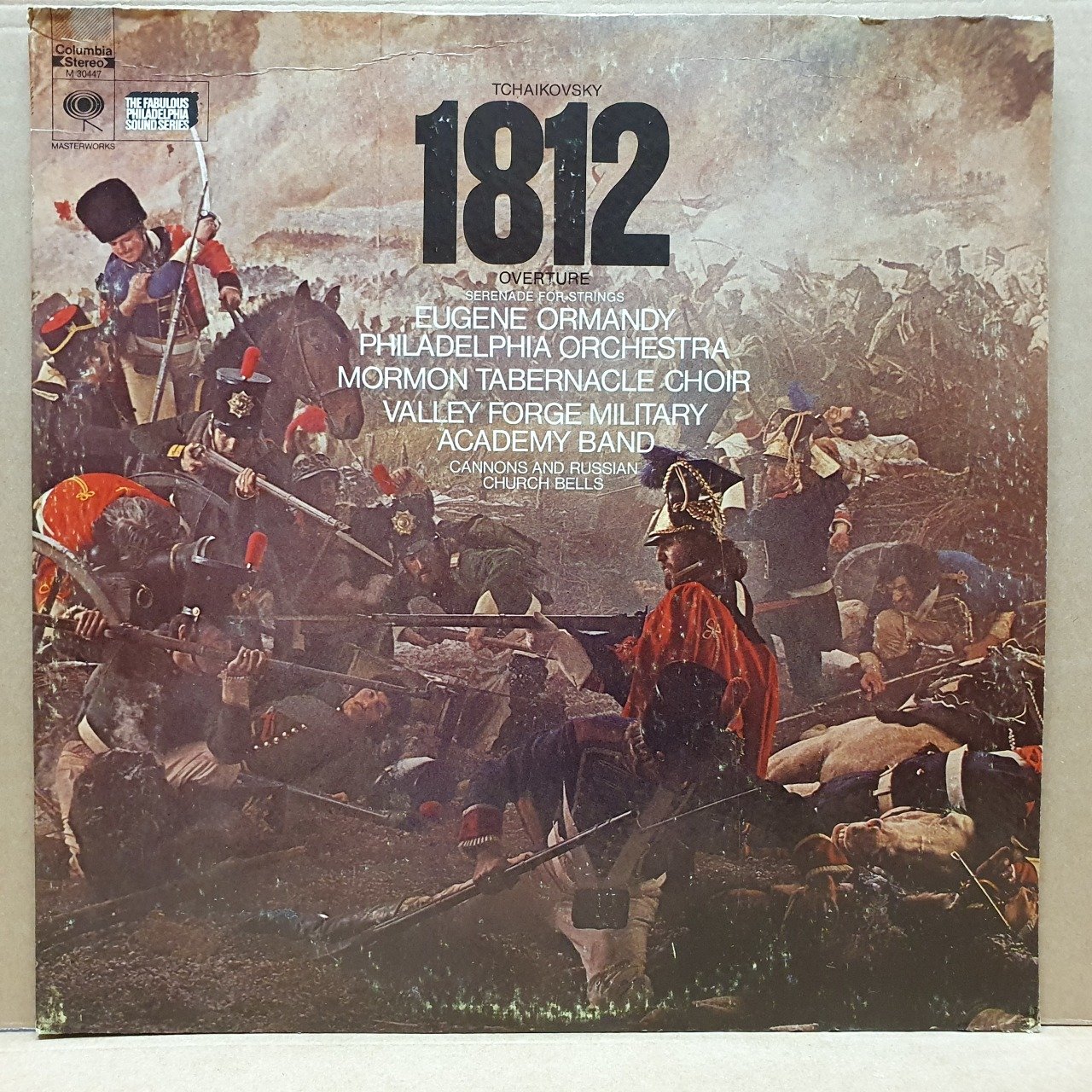 TCHAIKOVSKY: 1812 OVERTURE / SERENADE FOR STRINGS / EUGENE ORMANDY, PHILADELPHIA ORCHESTRA (1971) - LP 2.EL PLAK