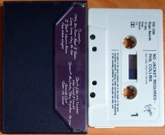 PHIL COLLINS - NO JACKET REQUIRED (1985) - KASET MADE IN UK 2.EL