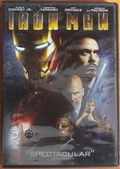 IRON MAN - DEMİR ADAM - ROBERT DOWNEY JR. - JEFF BRIDGES - GWYNETH PALTROW - MARVEL - DVD 2.EL