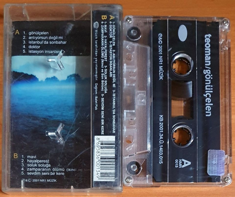 TEOMAN - GÖNÜLÇELEN (2001) - KASET 2.EL
