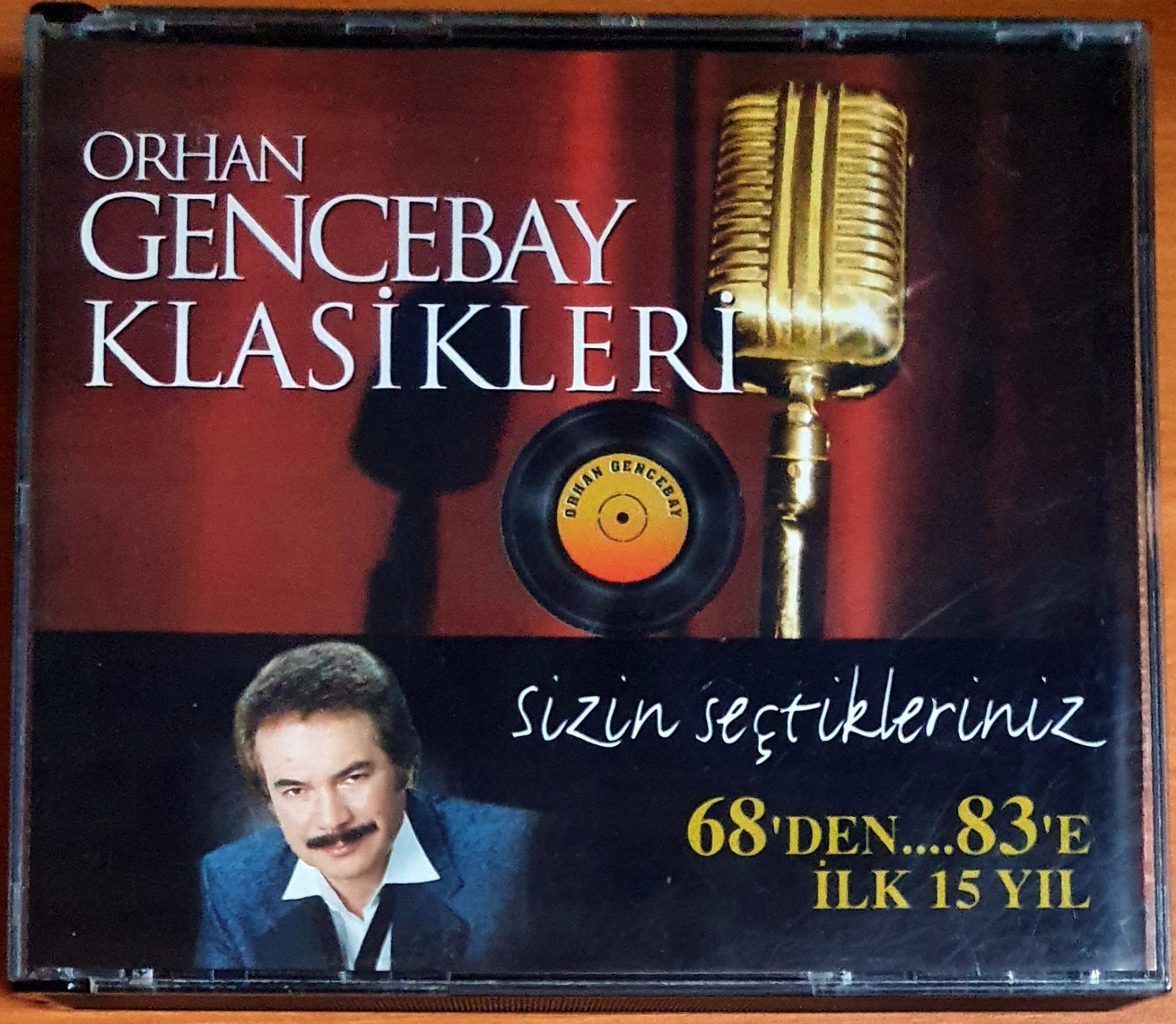 ORHAN GENCEBAY - KLASİKLERİ / SİZİN SEÇTİKLERİNİZ / 68'DEN...83'E İLK 15 YIL (1998) - 2CD 2.EL