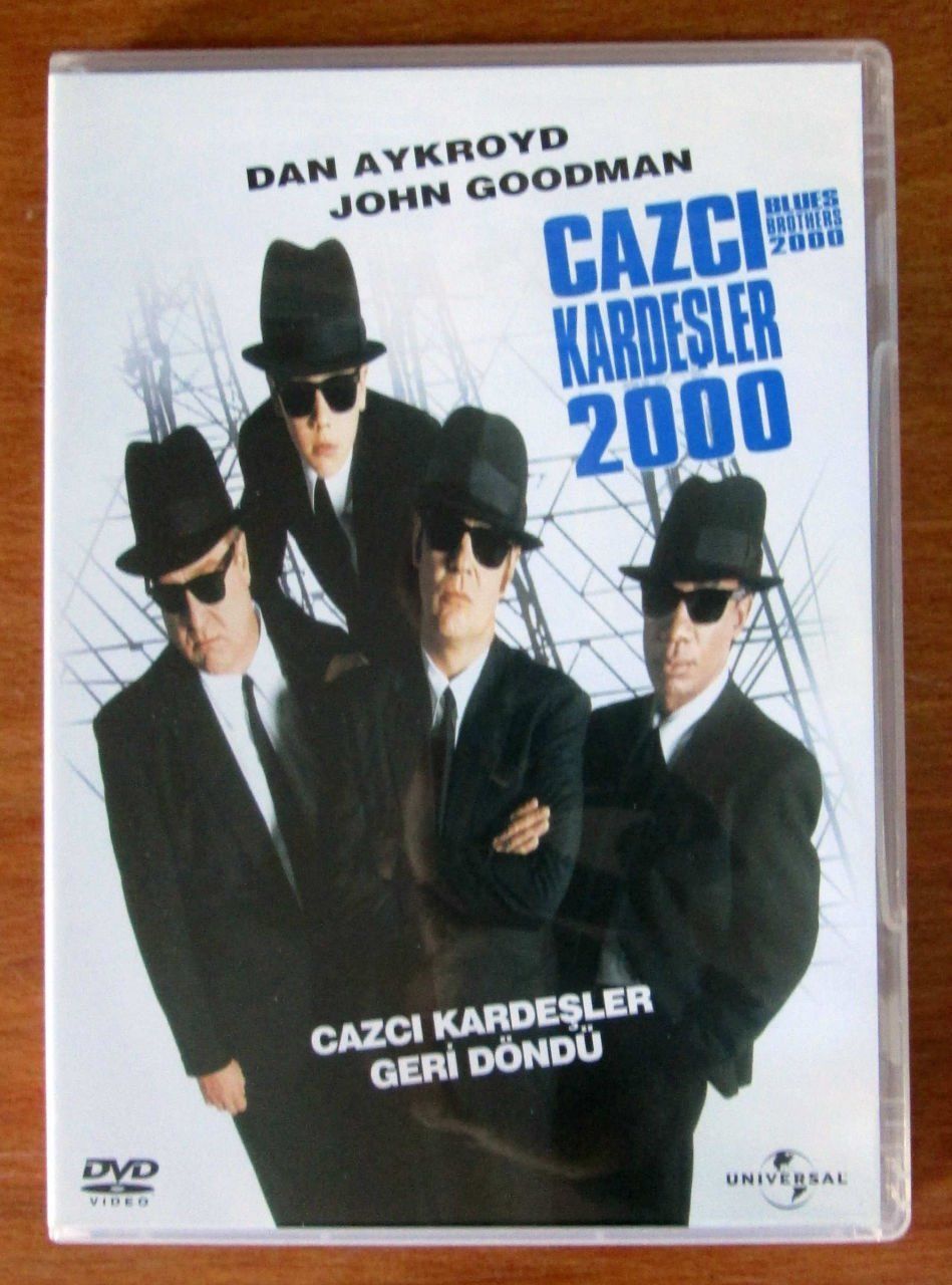 BLUES BROTHERS 2000 - CAZCI KARDEŞLER - DAN AYKROYD - JOHN GOODMAN - DVD 2.EL
