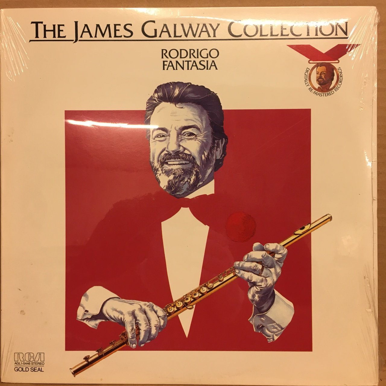 JAMES GALWAY RODRIGO FANTASIA 1985 SIFIR PLAK
