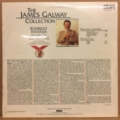 JAMES GALWAY RODRIGO FANTASIA 1985 SIFIR PLAK