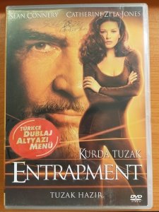 KURDA TUZAK - ENTRAPMENT - SEAN CONNERY - CATHERINE ZETA-JONES - DVD 2.EL