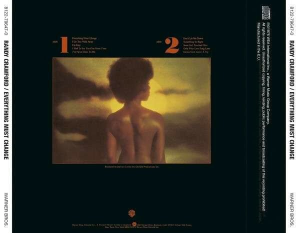 RANDY CRAWFORD – EVERYTHING MUST CHANGE. (1976) - CD 2013 REISSUE AMBALAJINDA SIFIR