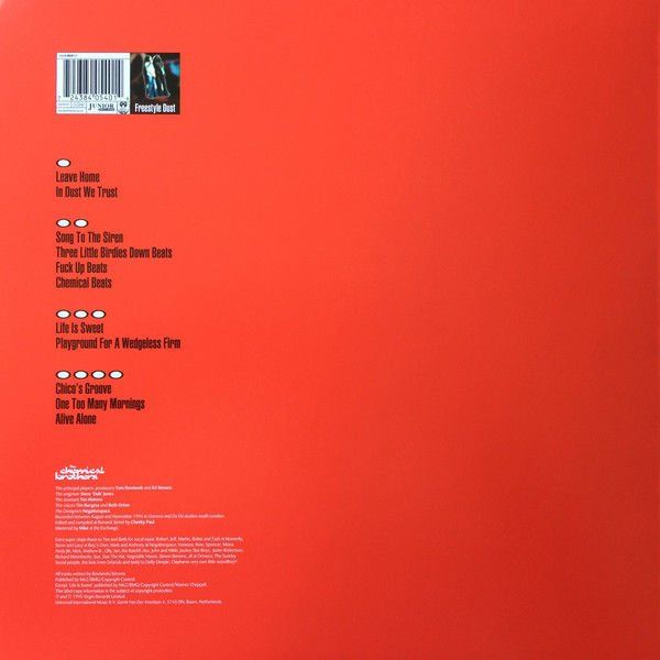 THE CHEMICAL BROTHERS – EXIT PLANET DUST (1995) - 2LP 2016 EDITION SIFIR PLAK