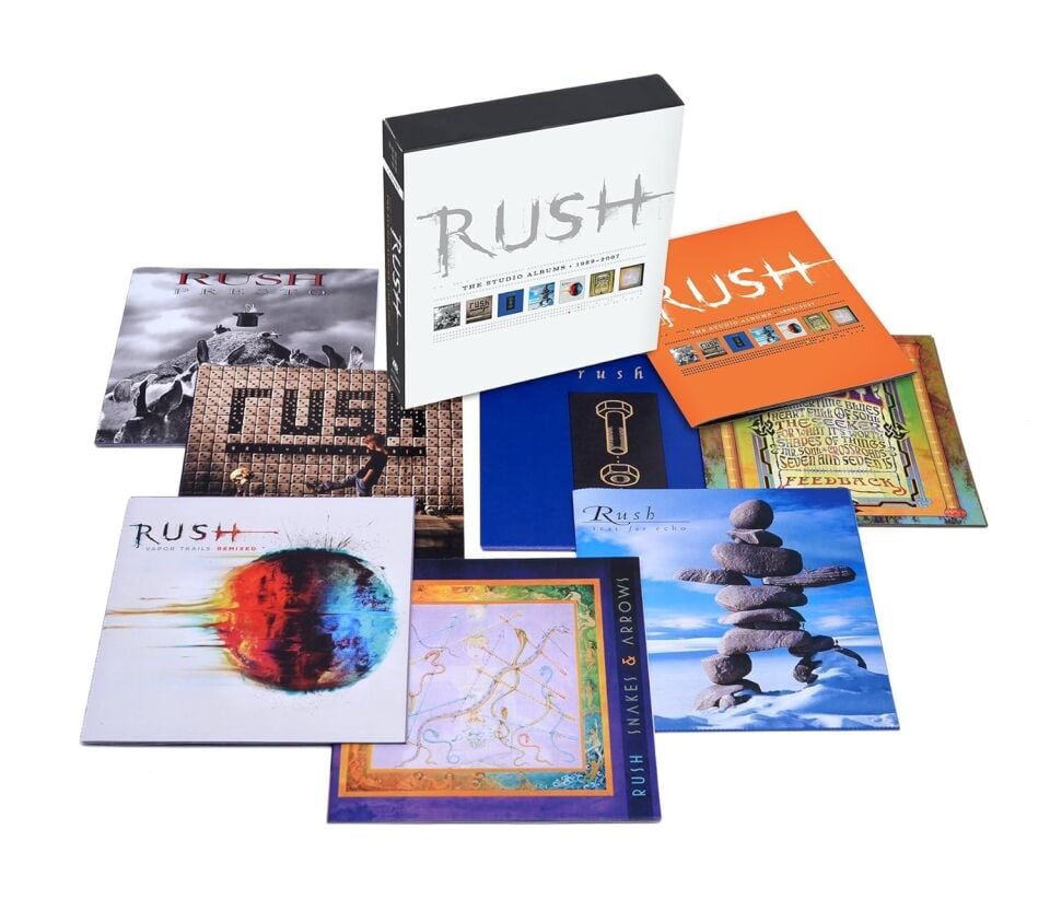 RUSH - THE STUDIO ALBUMS 1997-2007 (2013) - 7xCD BOX SET / AMBALAJINDA SIFIR