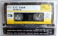 C.C. CATCH - HEAR WHAT I SAY (1990) PLAKSAN CASSETTE MADE IN TURKEY ''NEW''