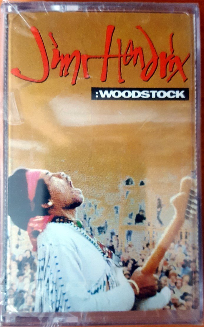 JIMI HENDRIX - WOODSTOCK (1994) YONCA CASSETTE MADE IN TURKEY ''NEW''