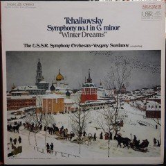 TCHAIKOVSKY: SYMPHONY NO.1, THE USSR SYMPHONY ORCHESTRA, YEVGENY SVETLANOV (1968) - 2.EL PLAK MELODIYA&ANGEL Мелодия