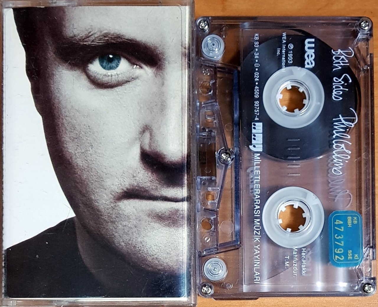 PHIL COLLINS - BOTH SIDES (1993) MMY KASET 2.EL
