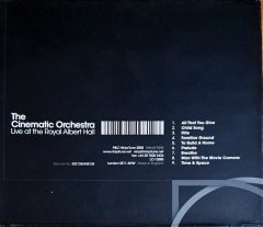 THE CINEMATIC ORCHESTRA - LIVE AT THE ROYAL ALBERT HALL 02.11.2007 (2008) - CD NINJA TUNE 2.EL