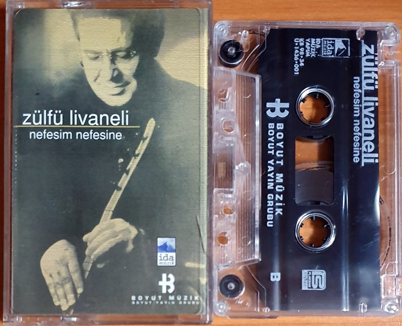 ZÜLFÜ LİVANELİ - NEFESİM NEFESİNE - KASET İDA MÜZİK 2.EL