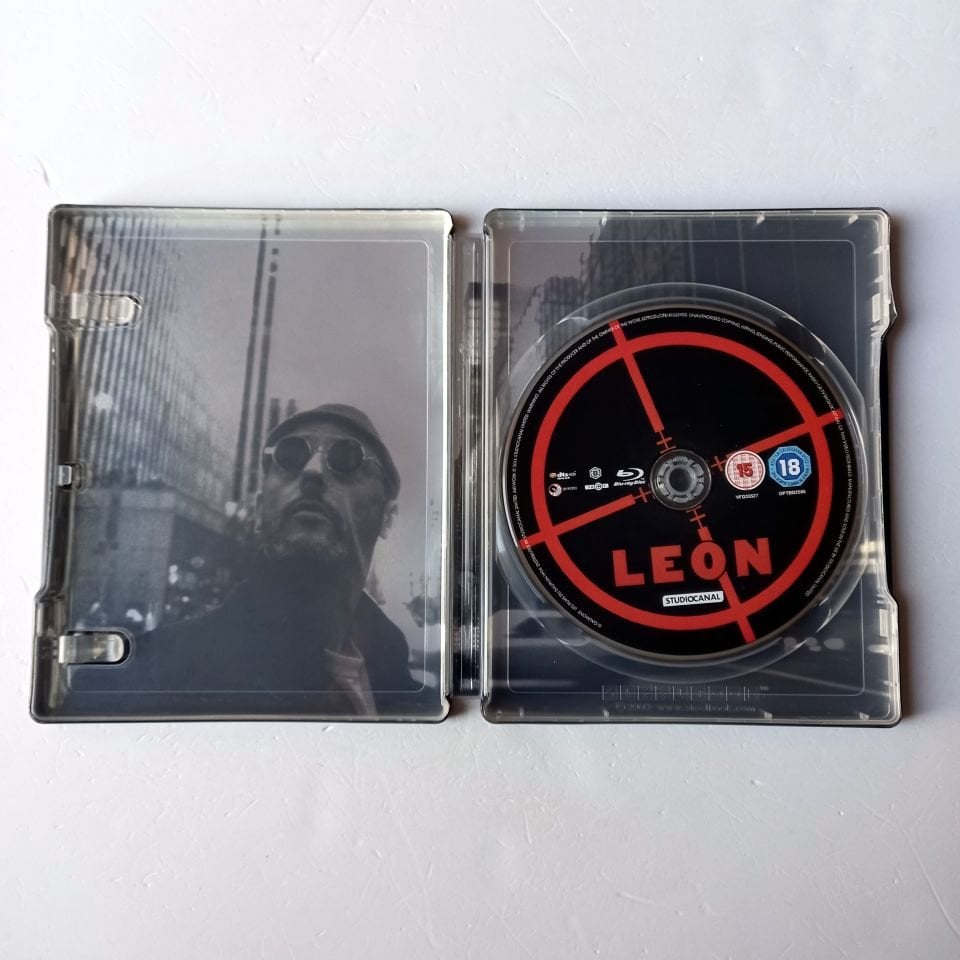 LEON - JEAN RENO, GARY OLDMAN, NATALIE PORTMAN - YÖN.: LUC BESSON - BLU-RAY STEELBOOK METAL KUTU 2.EL TÜRKÇE ALTYAZI YOKTUR