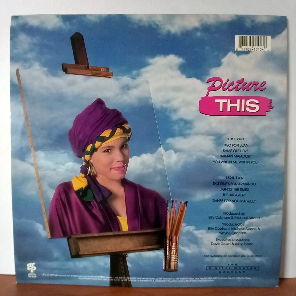 BILLY COBHAM – PICTURE THIS (1987) - LP 2.EL PLAK