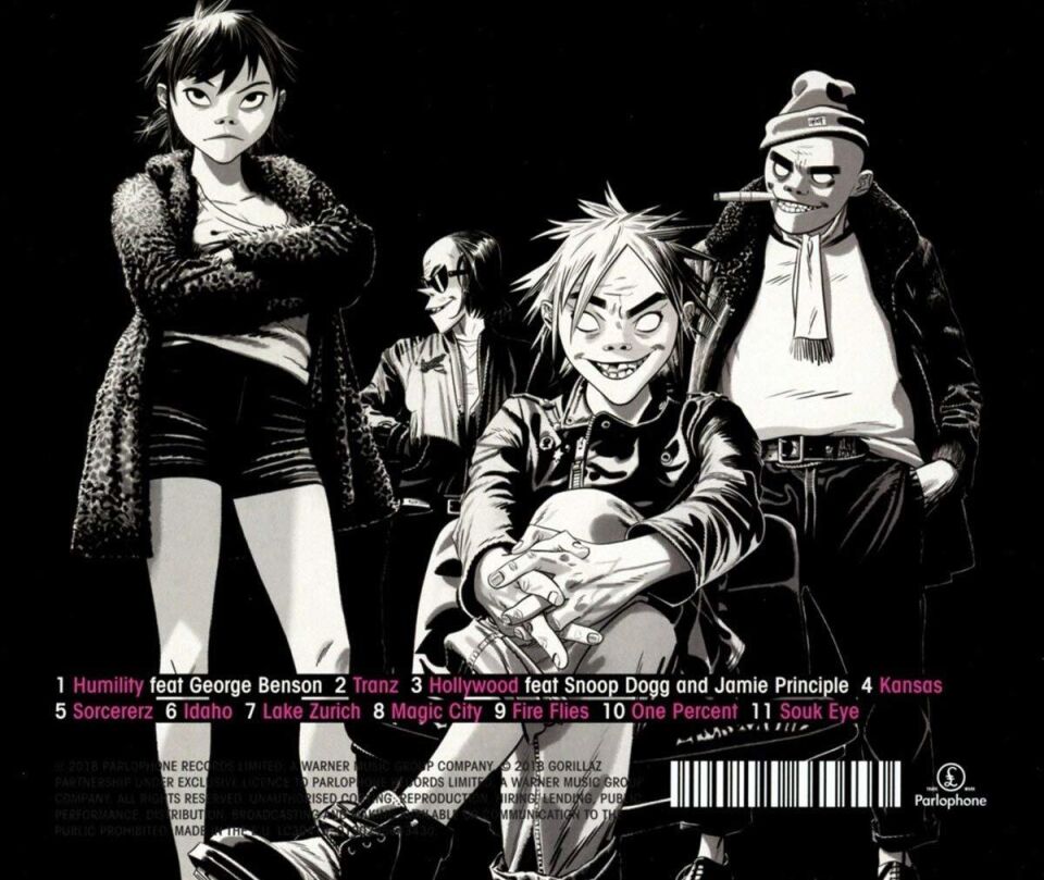GORILLAZ - THE NOW NOW (2018) - CD JEWEL CASE AMBALAJINDA SIFIR