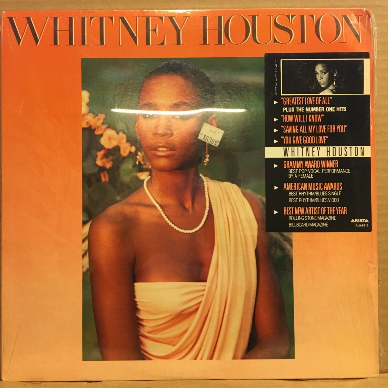 WHITNEY HOUSTON - WHITNEY HOUSTON (1985) - PLAK 2.EL
