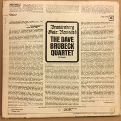 DAVE BRUBECK QUARTET - BRANDENBURGH GATE REVISITED 2.EL PLAK