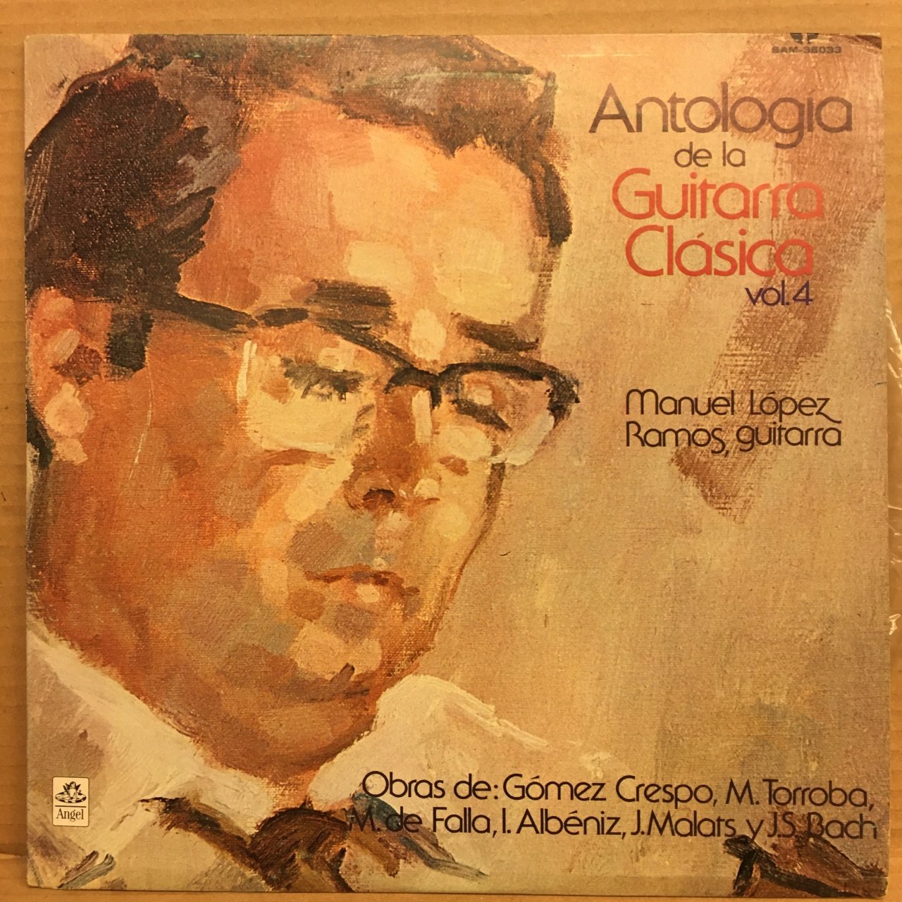 ANTOLOGIA DE LA GUITARRA CLASICA VOL.4 MANUEL LOPEZ RAMOS 1975 2.EL PLAK