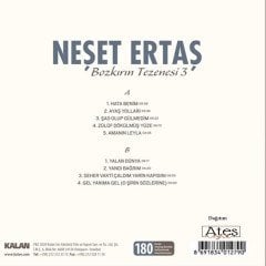 NEŞET ERTAŞ - BOZKIRIN TEZENESİ 3 - LP SIFIR PLAK