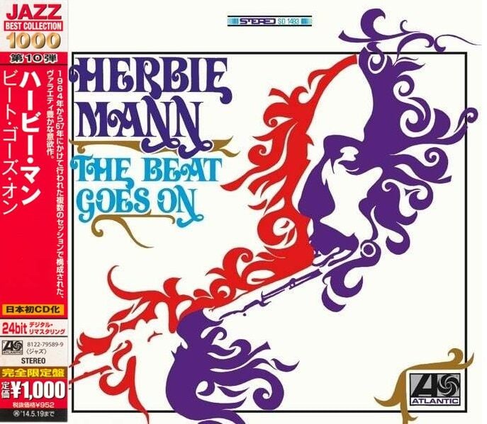 HERBIE MANN – THE BEAT GOES ON (1967) - CD 2014 REISSUE AMBALAJINDA SIFIR