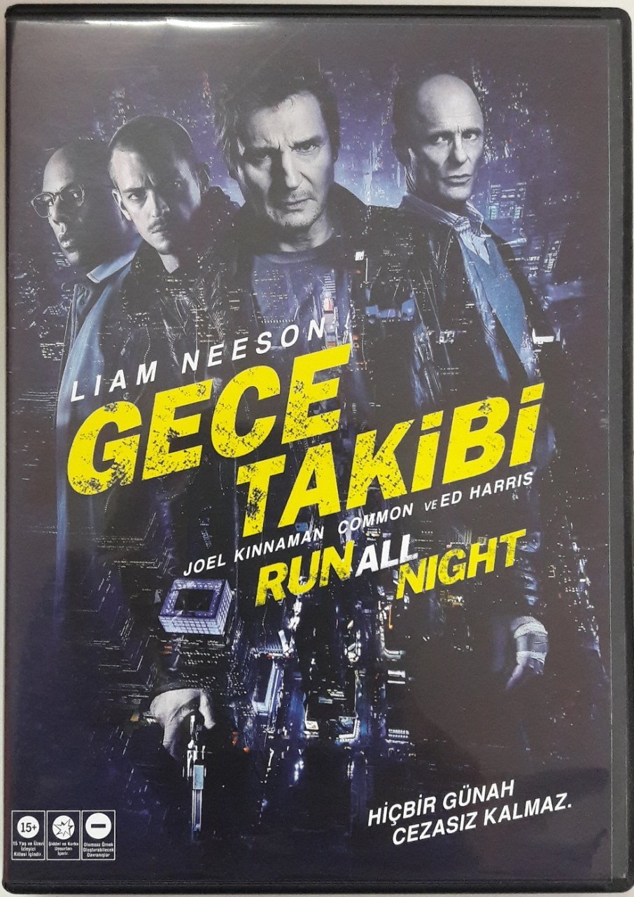 RUN ALL NIGHT - GECE TAKİBİ - LIAM NEESON - DVD 2.EL