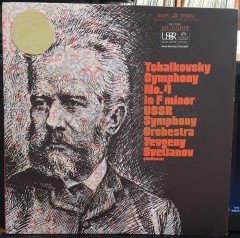 TCHAIKOVSKY: SYMPHONY NO.4, THE USSR SYMPHONY ORCHESTRA, YEVGENY SVETLANOV - 2.EL PLAK MELODIYA&ANGEL Мелодия