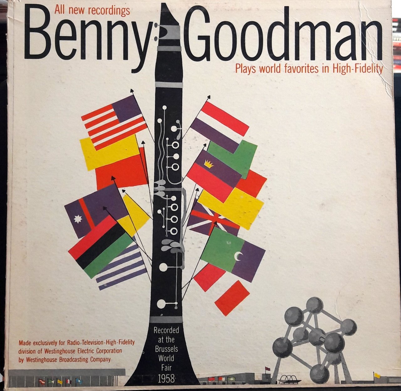 BENNY GOODMAN PLAYS WORLD FAVORITES IN HIGH-FIDELITY - PLAK 2.EL