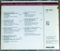 MUSIC FOR THE MILLIONS 2 / LISZT, DUKAS, RAVEL, BRAHMS, SAINT-SEANS, KETELBEY, WEBER (1993) - CD PHILIPS 2.EL