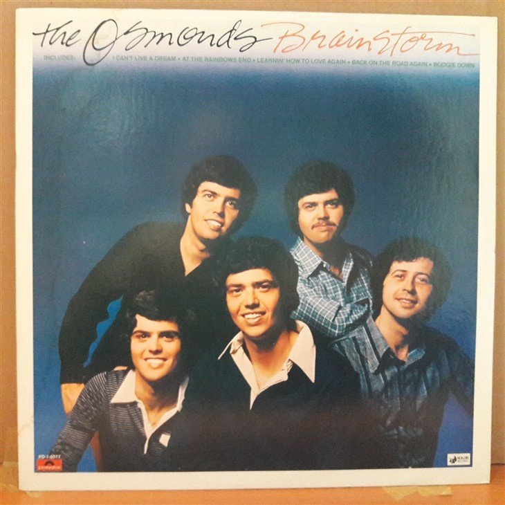 THE OSMONDS - BRAINSTORM (1976) - PLAK 2.EL