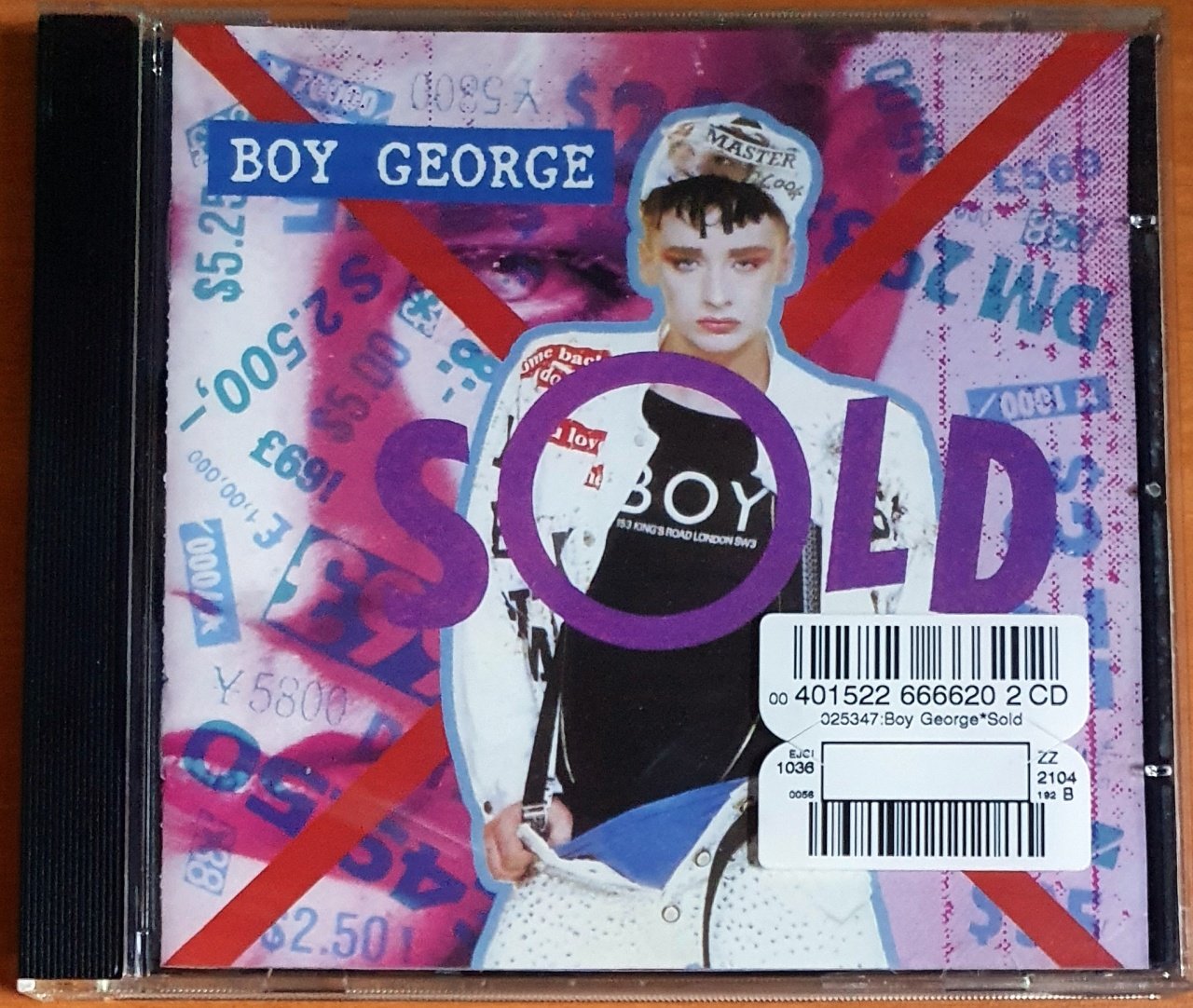 BOY GEORGE - SOLD (1987) - CD 1995 REISSUE 2.EL